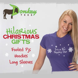 christmas gifts, funny christmas shirts, footed pajamas, footie pjs